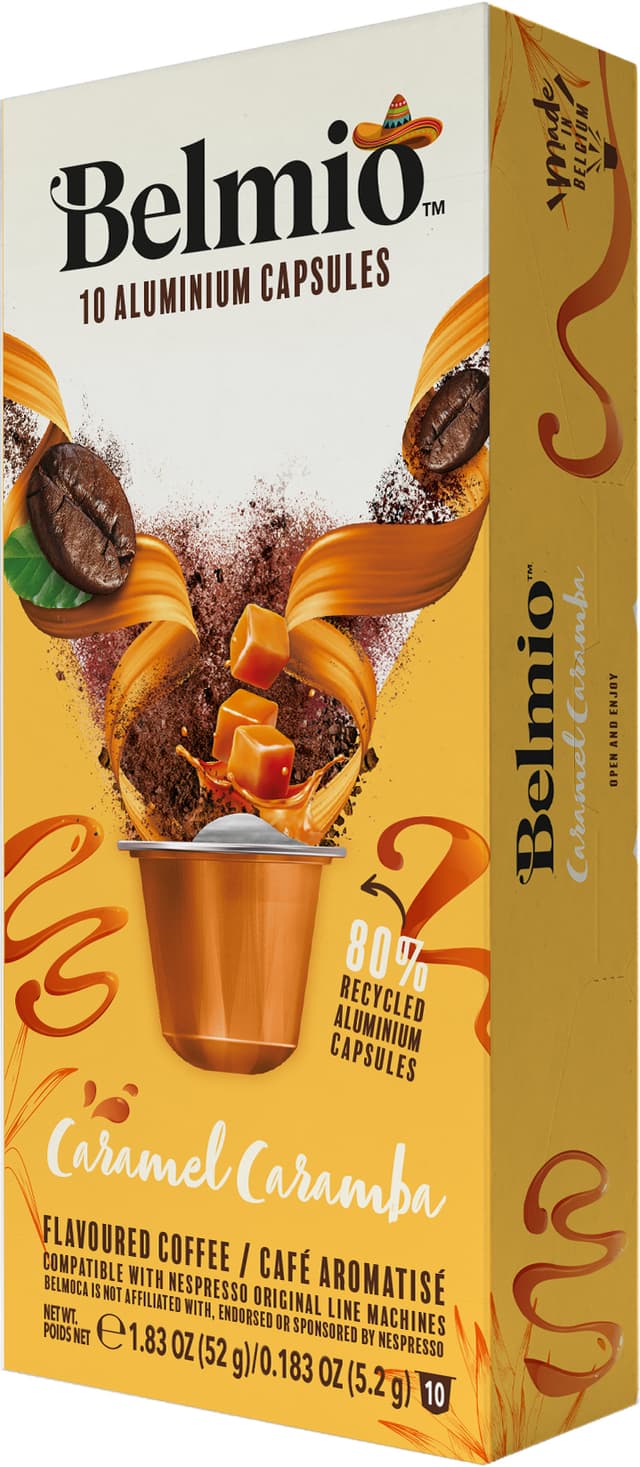 Belmio Caramel Caramba kapsler til Nespresso (10 stk.)