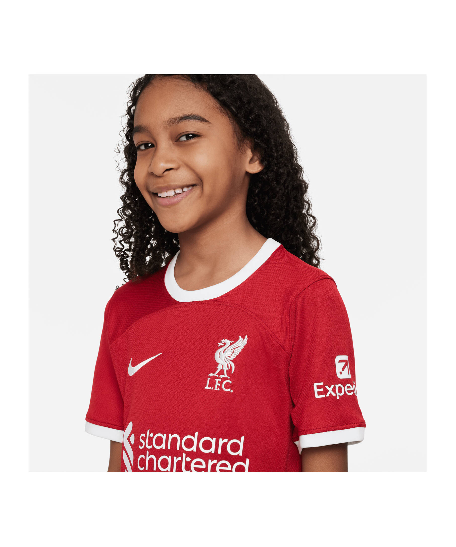 Nike| Kinder Fußballtrikot Heimtrikot LIVERPOOL FC 2023/24 STADIUM HOME - Replica