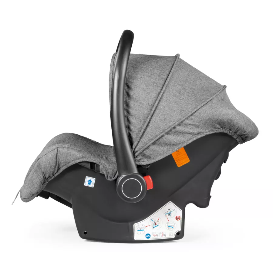 Burigotto Kombikinderwagen 3-in-1 Leblon Light Grey