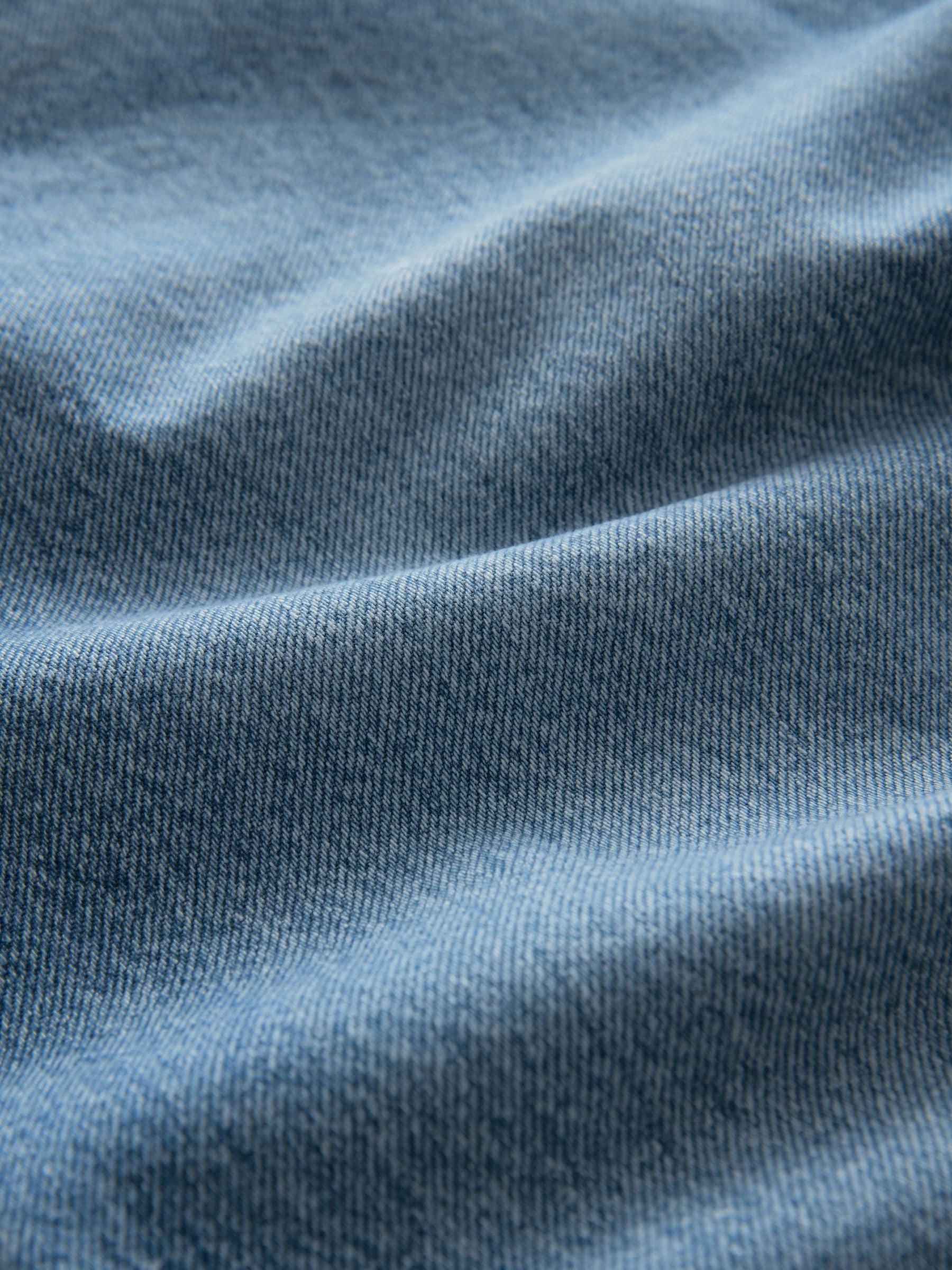 Normaal blauw - Jeans met ruime rechte pijpen