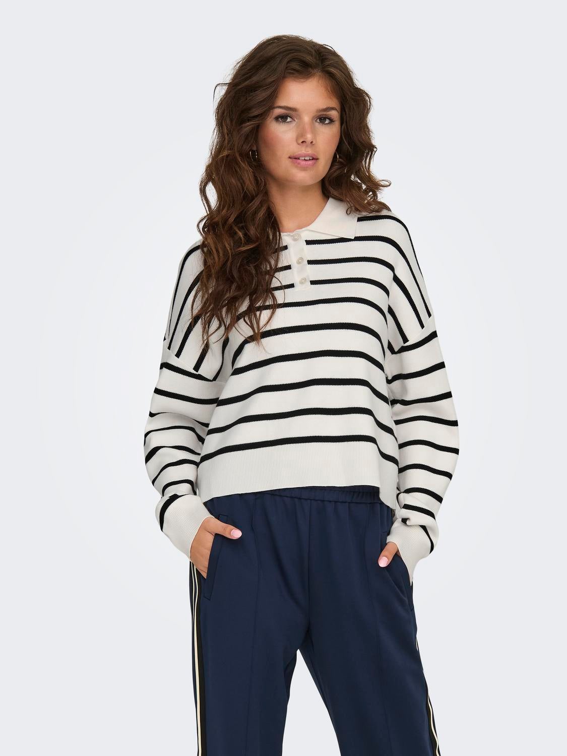 ONLLUCY Polo Cloud Dancer