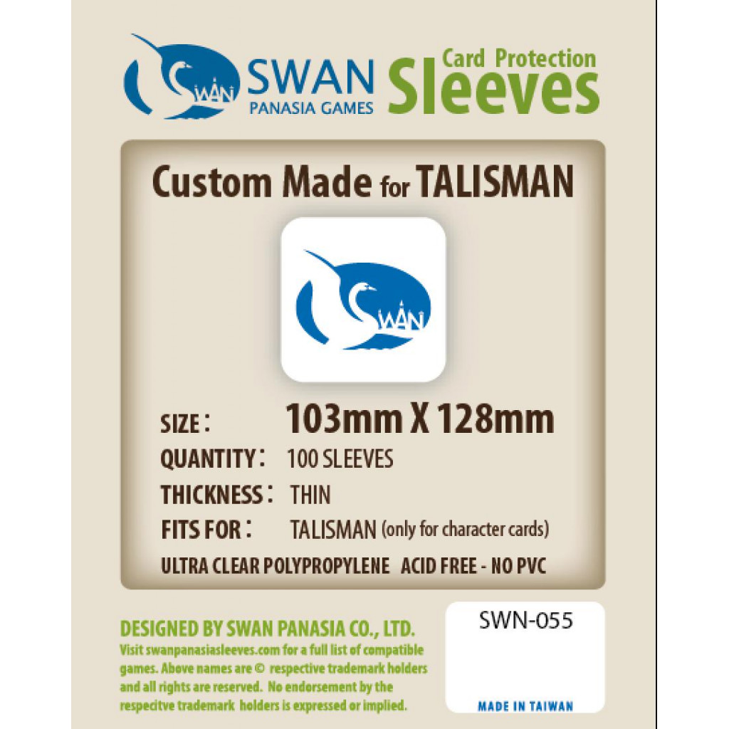 Swan Panasia - Card Sleeves Standard - 103x128mm - 100p