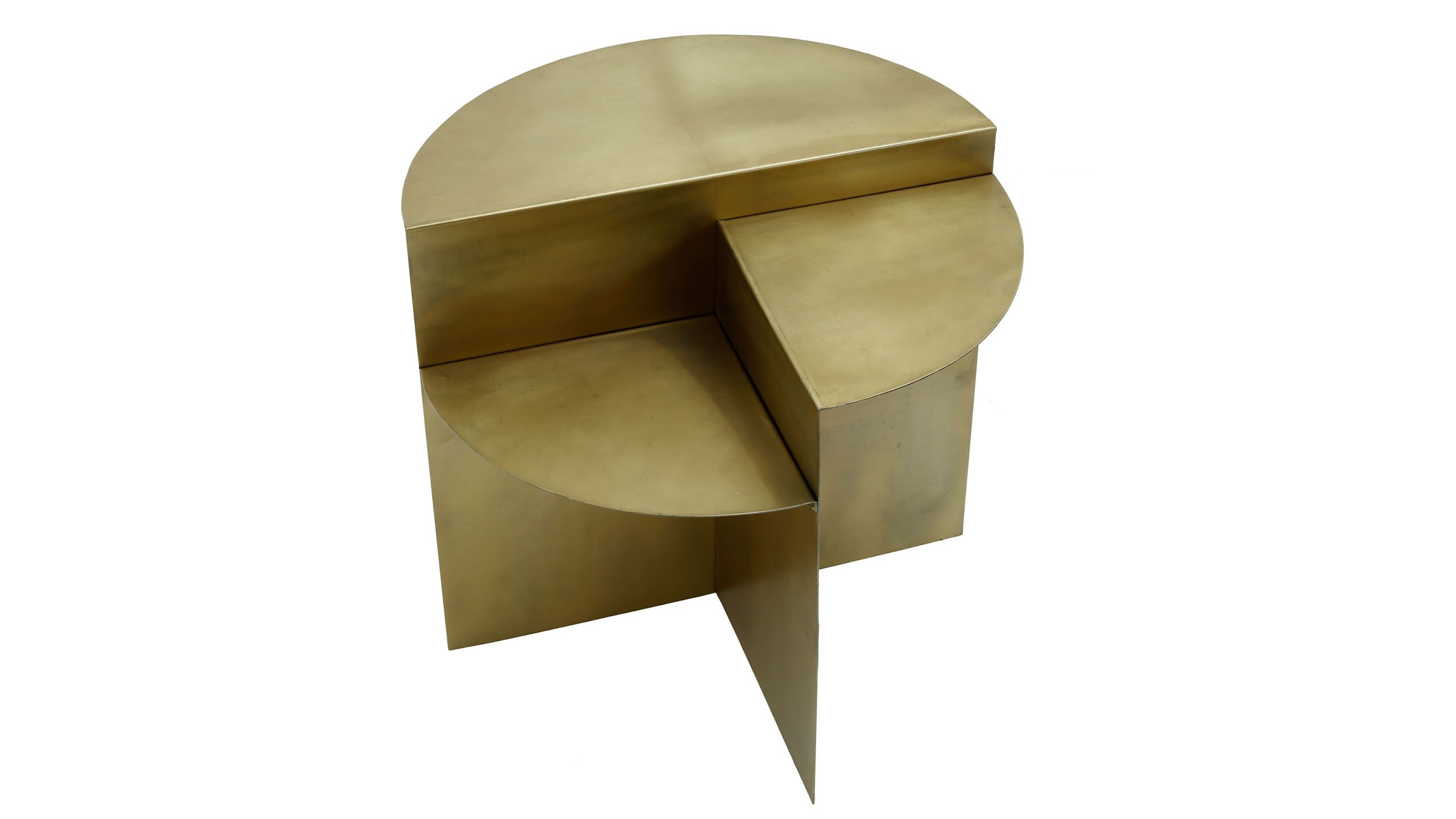 Bijzettafel Gold Iron 707514 Loki B50 x D50 x H50 cm