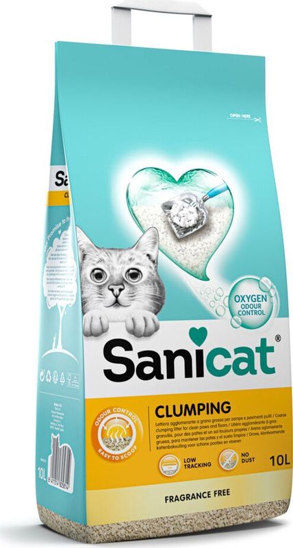 Sanicat Kattenbakvulling Clumping 10 Liter