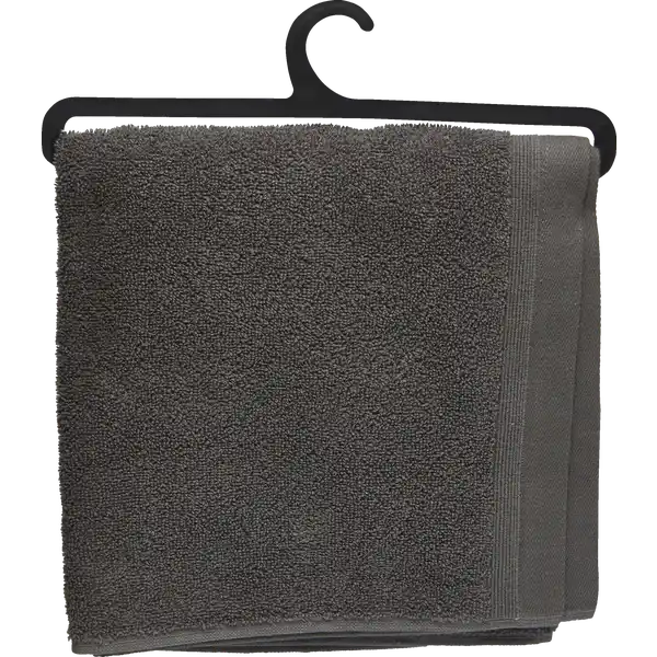 Handtuch 50x100 cm anthrazit GOTS