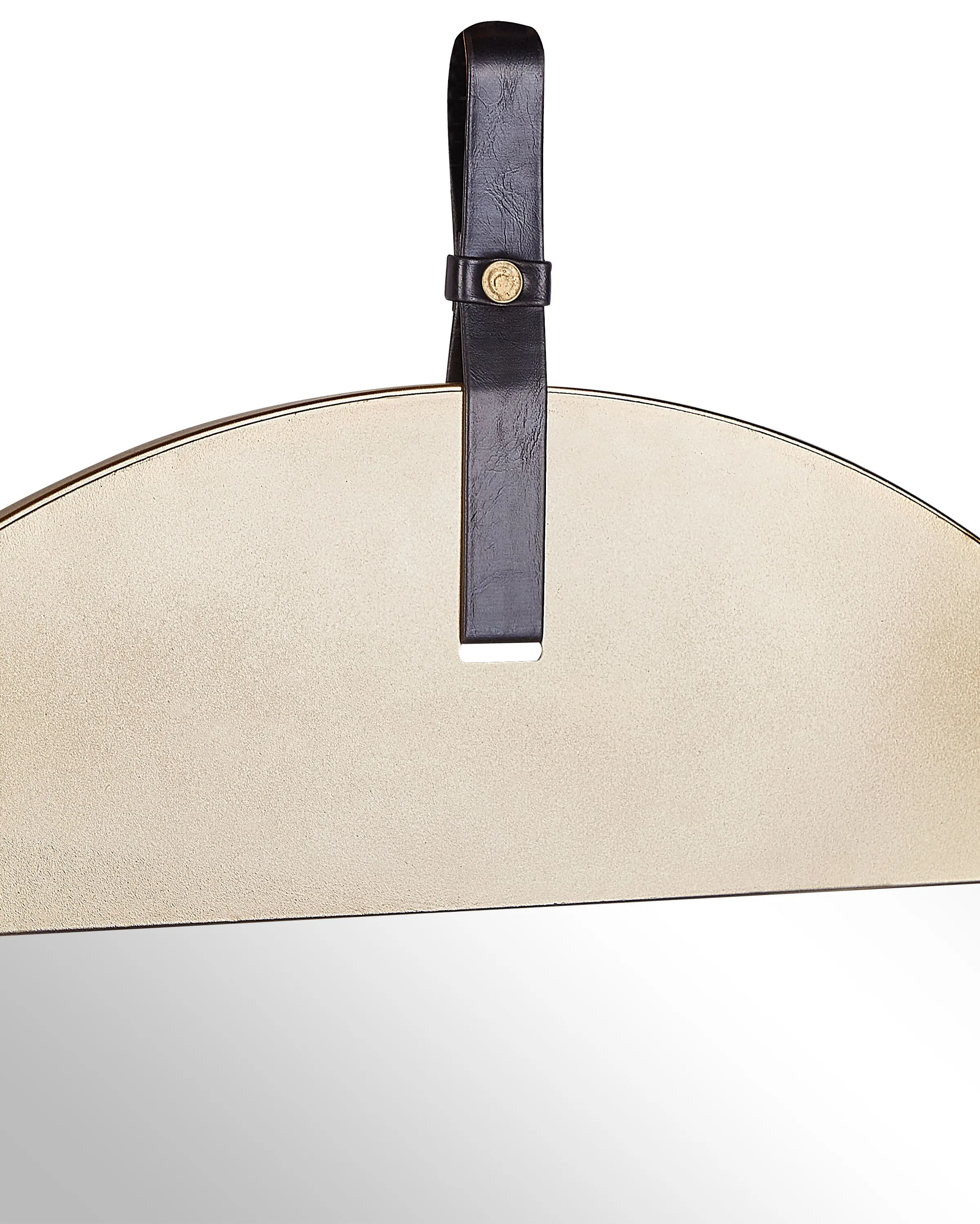 Wandspiegel GURS 60 cm 60 cm Metaal Goud