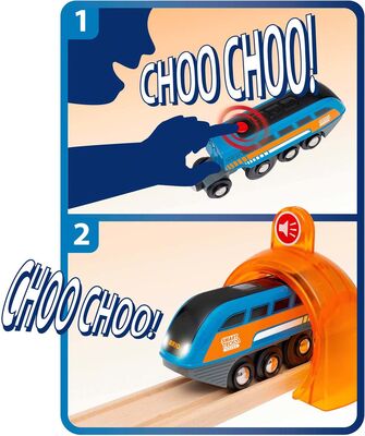 BRIO 33972 Action Tunnel Travel Set (Smart Tech Sound)