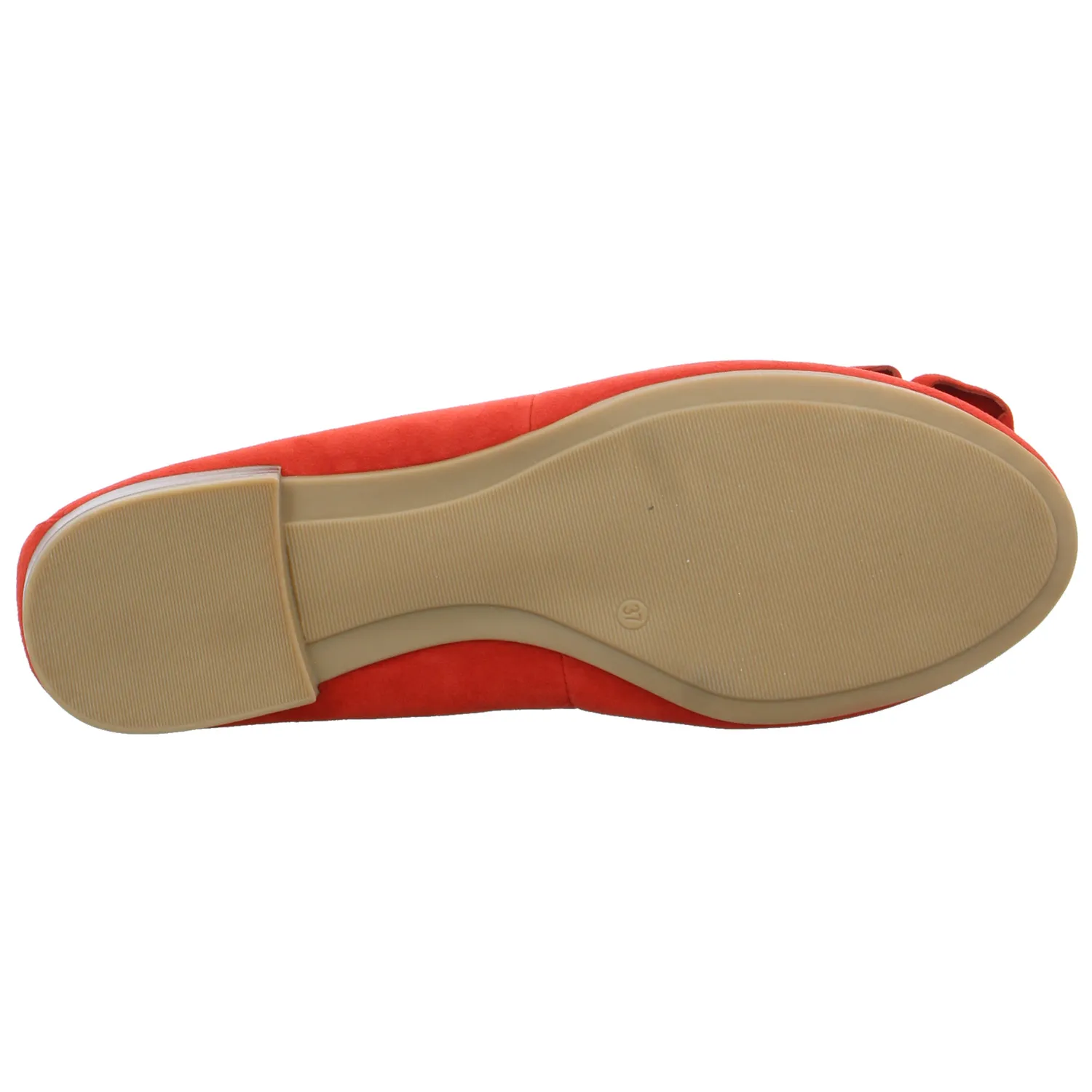 TAMARIS Ballerina Rot Leder