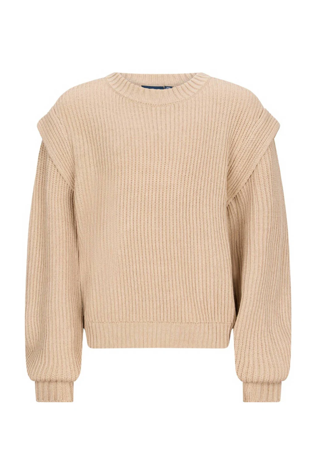 Retour Jeans trui beige grof gebreid