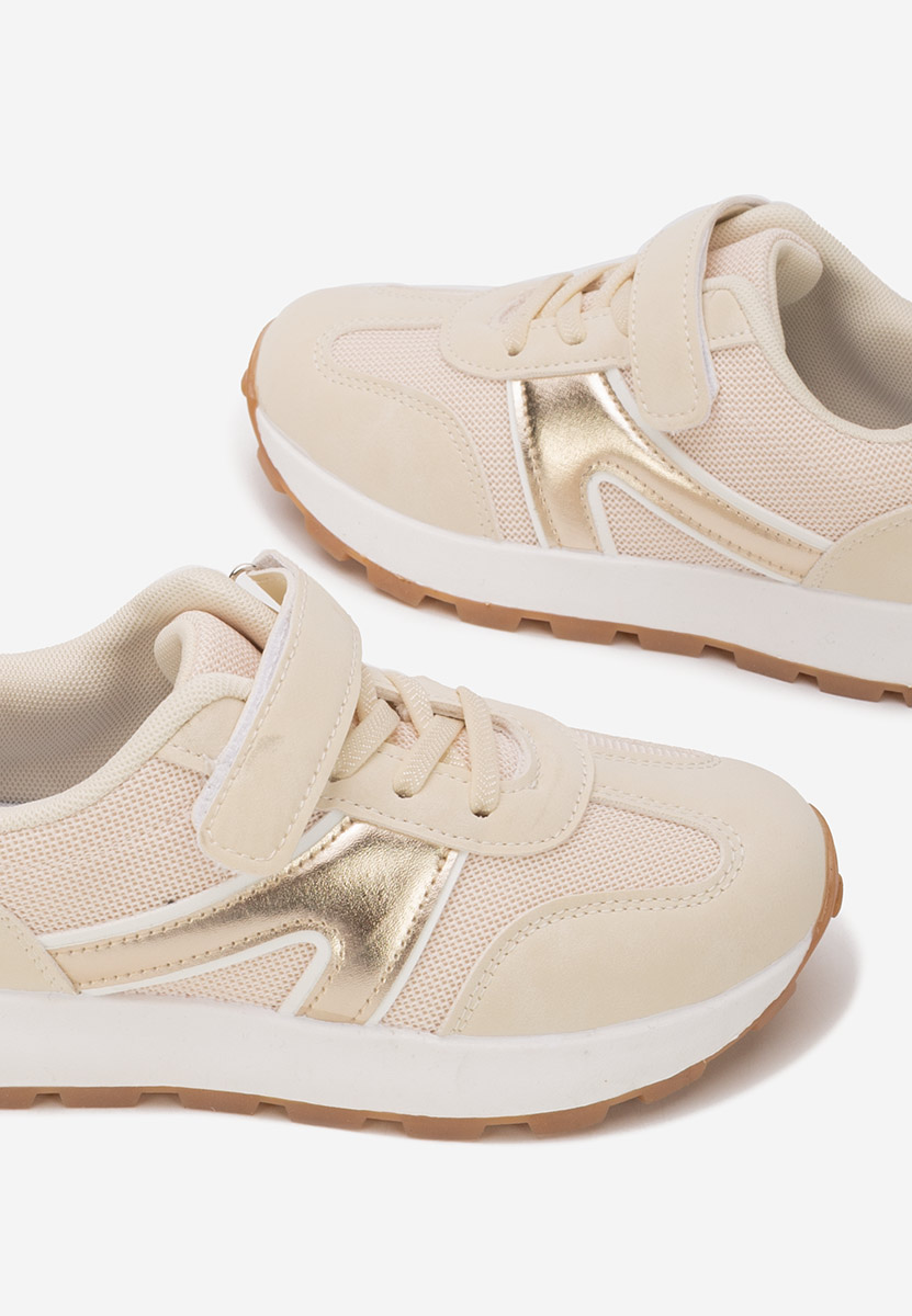 Baskets pour enfants beige Sploosh