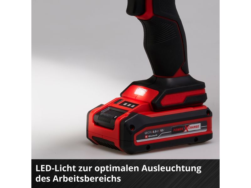 Einhell Akku-Kartuschenpistole TE-SG 18/10 Li Die ideale Ergänzung für Reparaturen und Renovierungsarbeiten