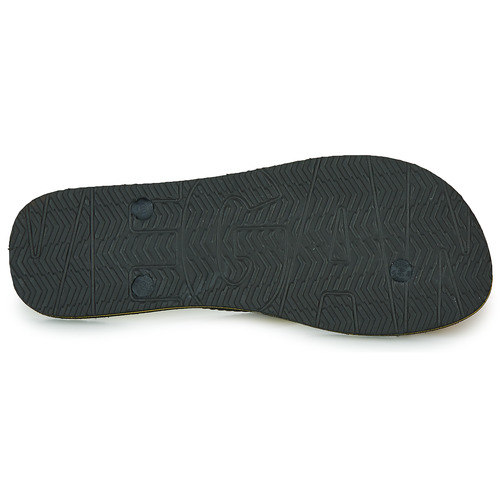 Superdry - VINTAGE VEGAN FLIP FLOP Negro / Amarillo