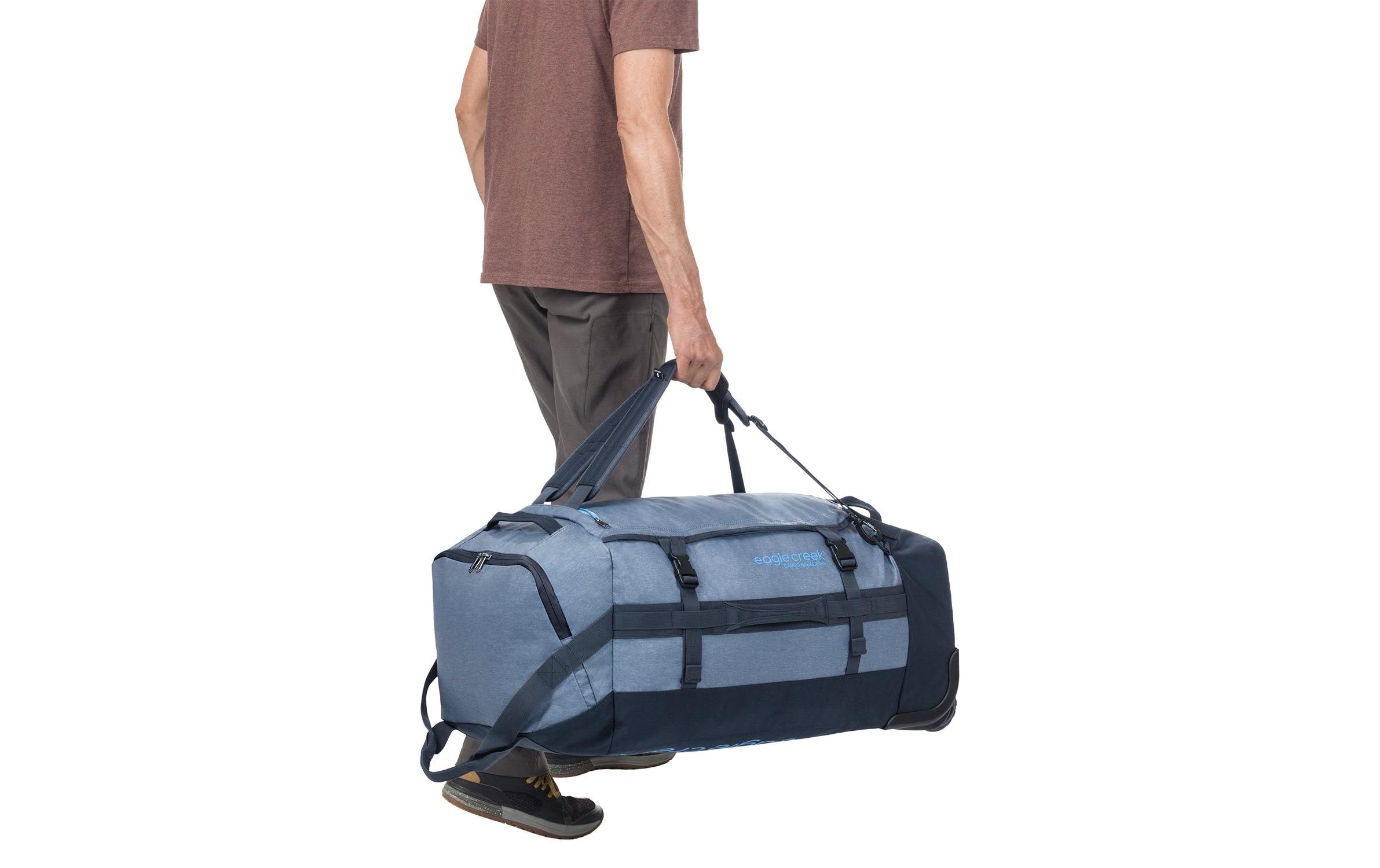 Duffle Bag Cargo Hauler Wheeled 110 l Blau/Grau<br>Wasserabweisender Dufflebag