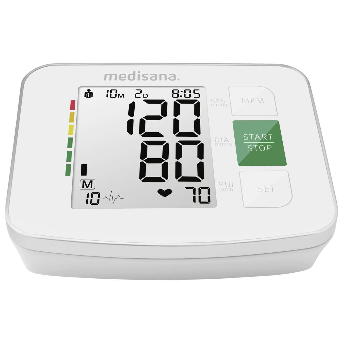 Oberarm - Blutdruckmessgerät Medisana BU512 weiss