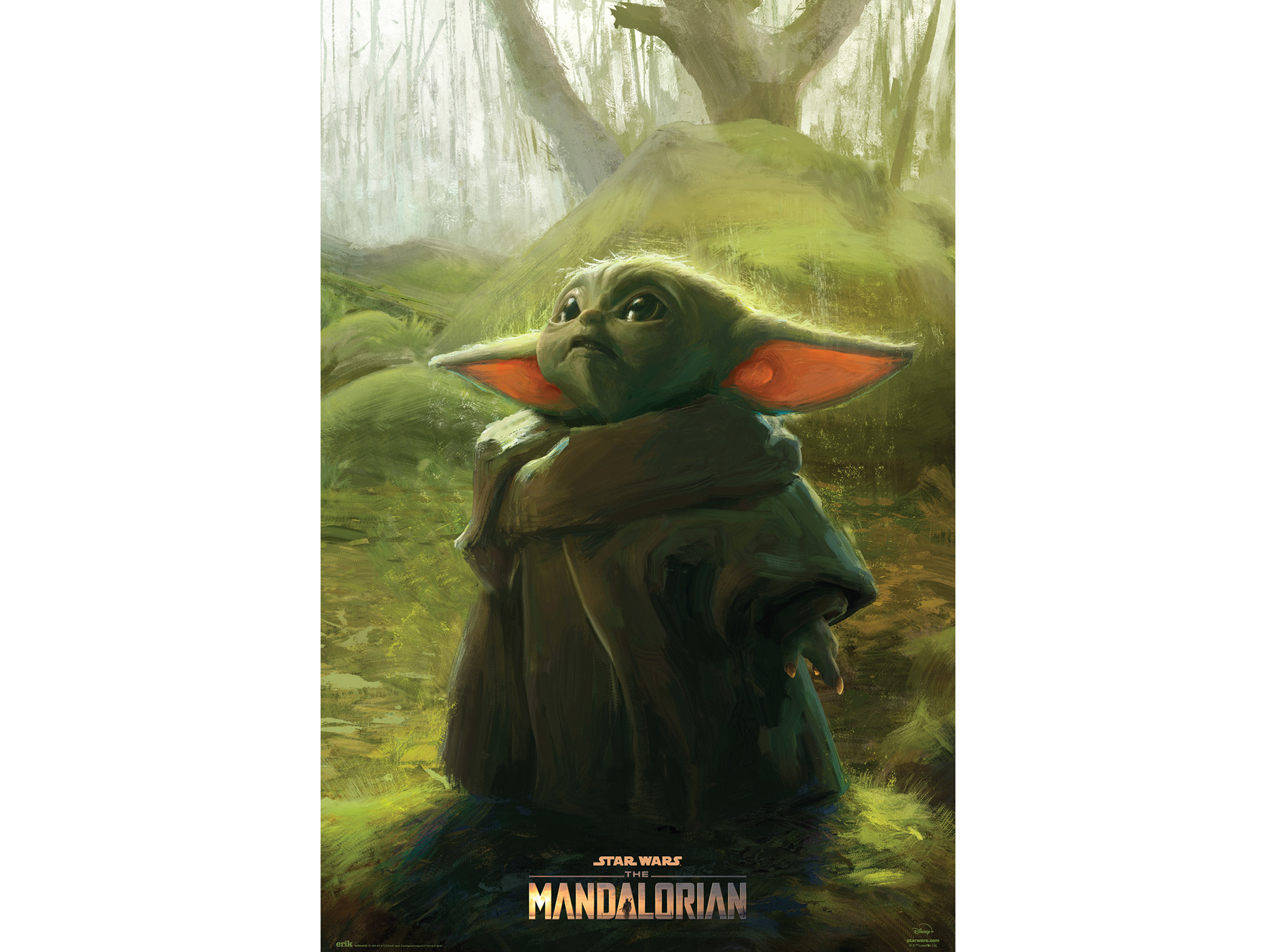 POSTER THE CHILD MANDALORIAN