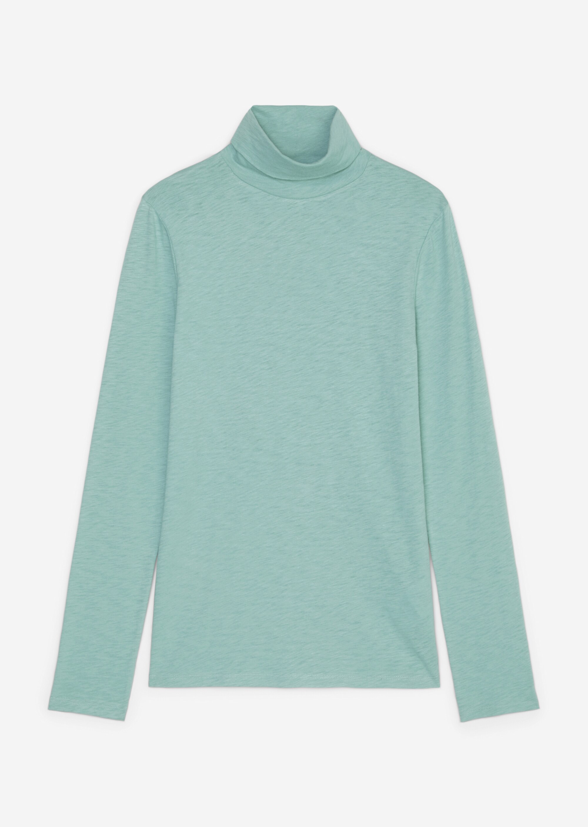 DfC Rollkragen-Longsleeve shaped aus Organic Cotton