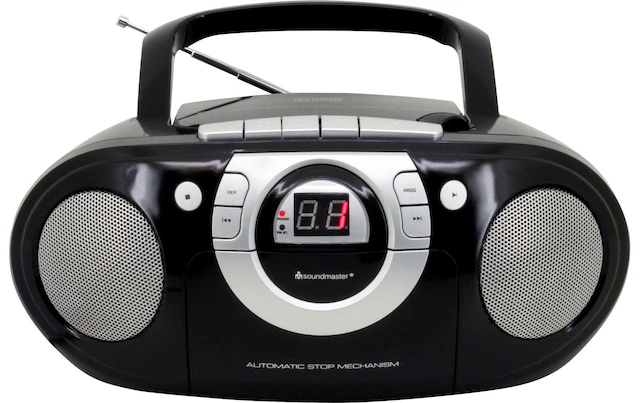 Soundmaster CD-Radiorecorder »SCD5100SW Schwarz« ( FM-Tuner )