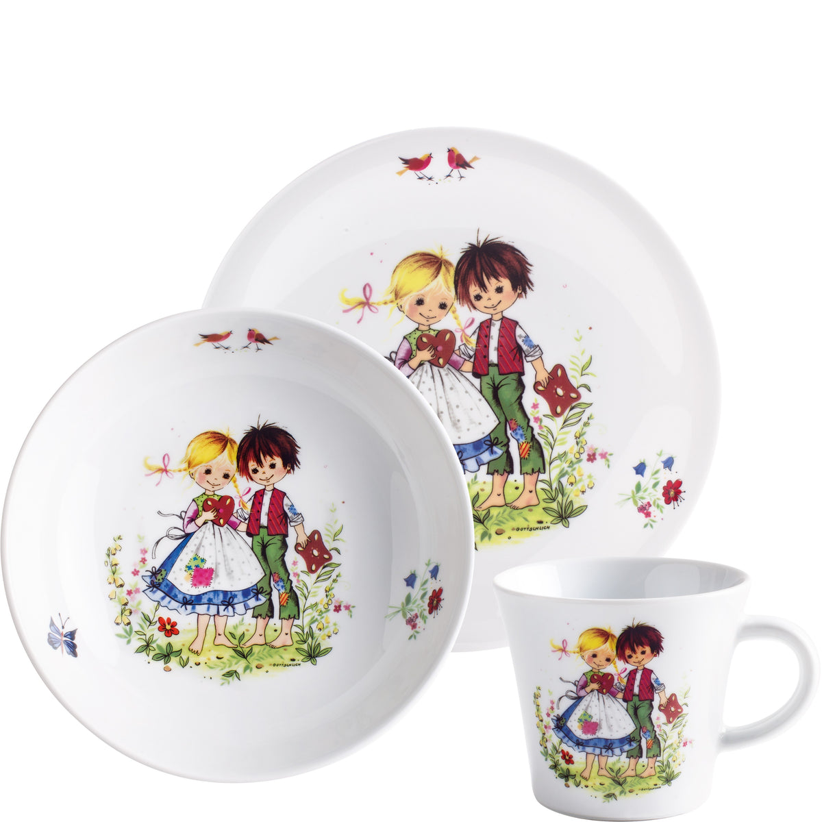 KAHLA Kids Kinderset 3tlg. Hänsel und Gretel