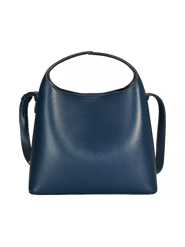 AESTHER EKME Ledertasche - Umhängetasche MINI SAC blau