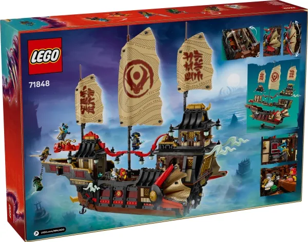 LEGO Ninjago 71848 Tempelskibet