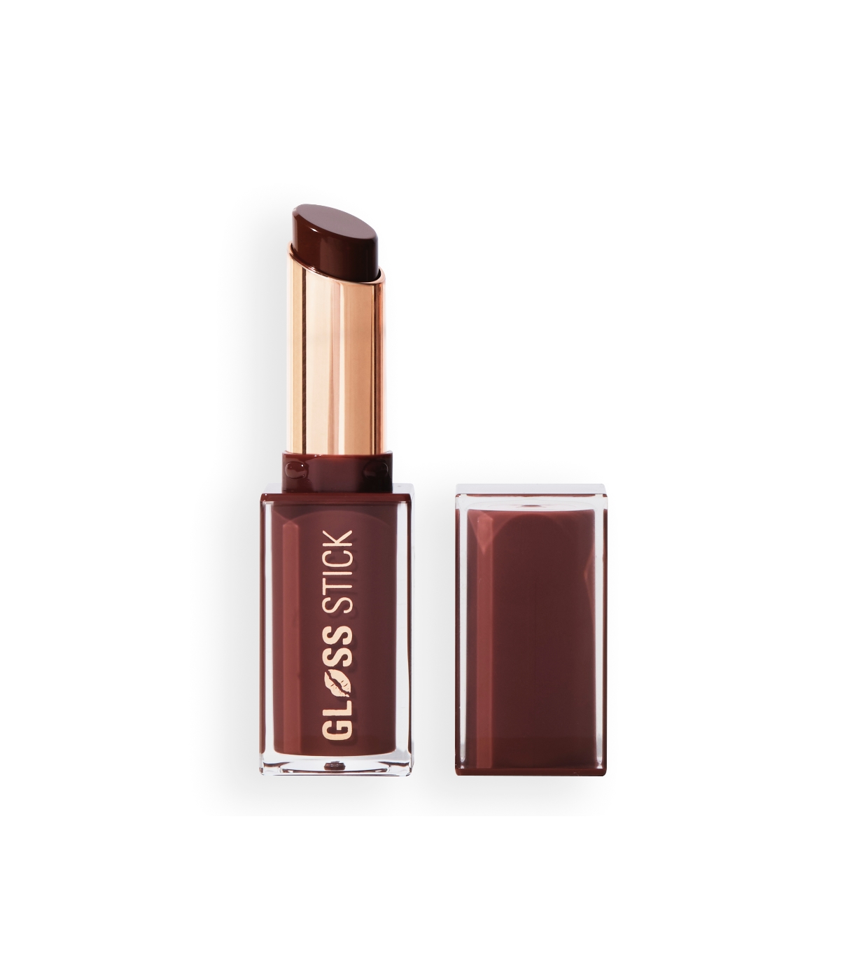 Makeup Revolution - Batom Pout Lip Gloss Stick - Chocolate Ganache