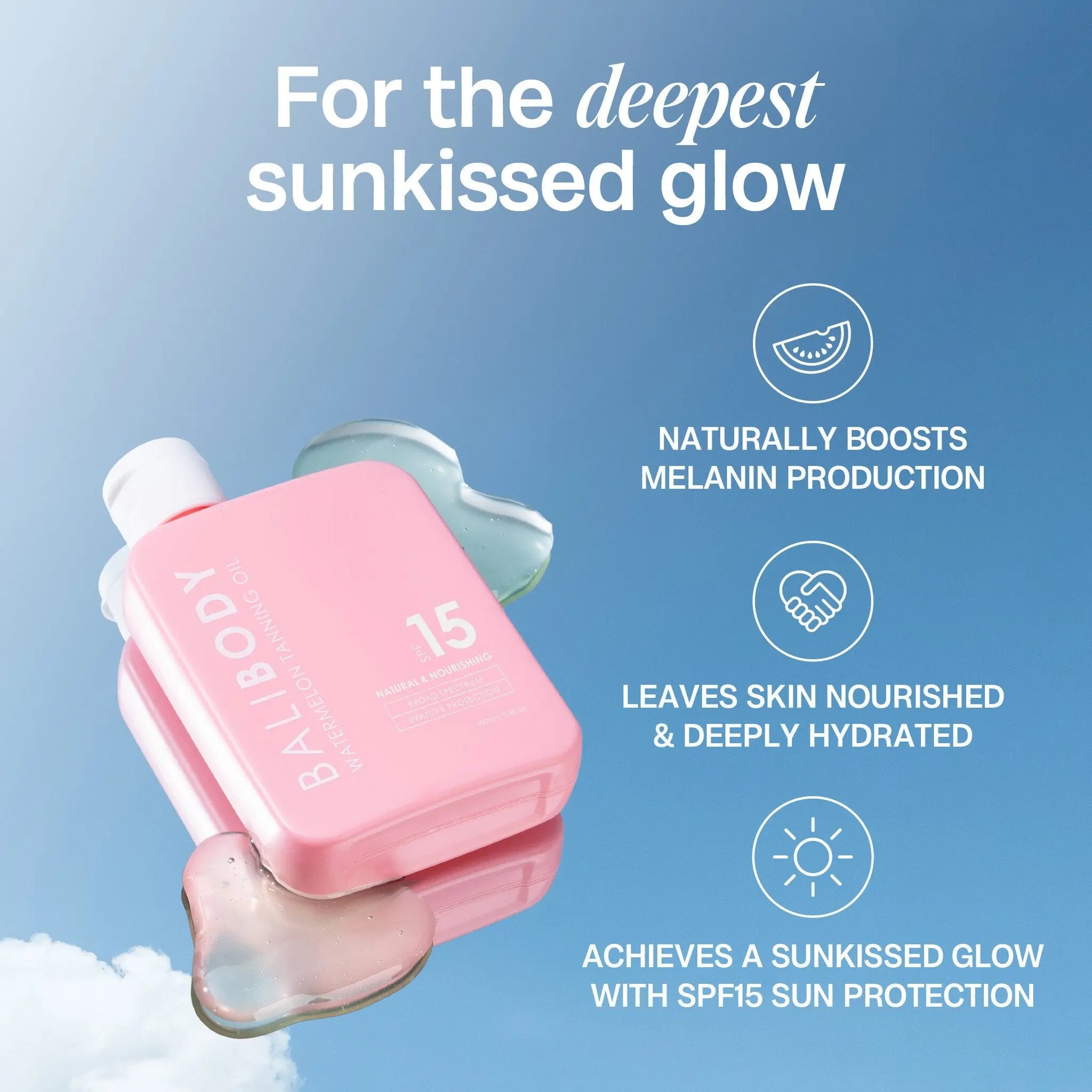 Watermelon Tanning Oil SPF15