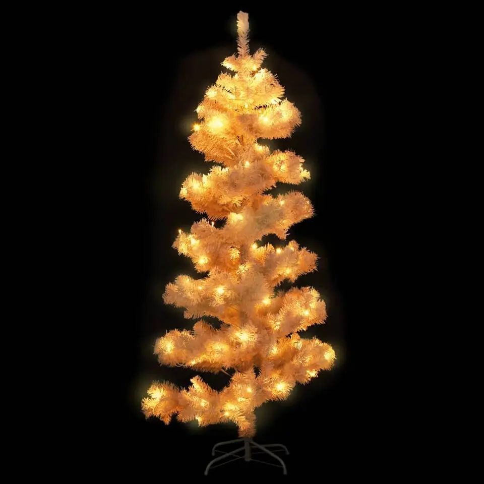 vidaXL - Spiraalkerstboom - Wit - 150 x 80 cm