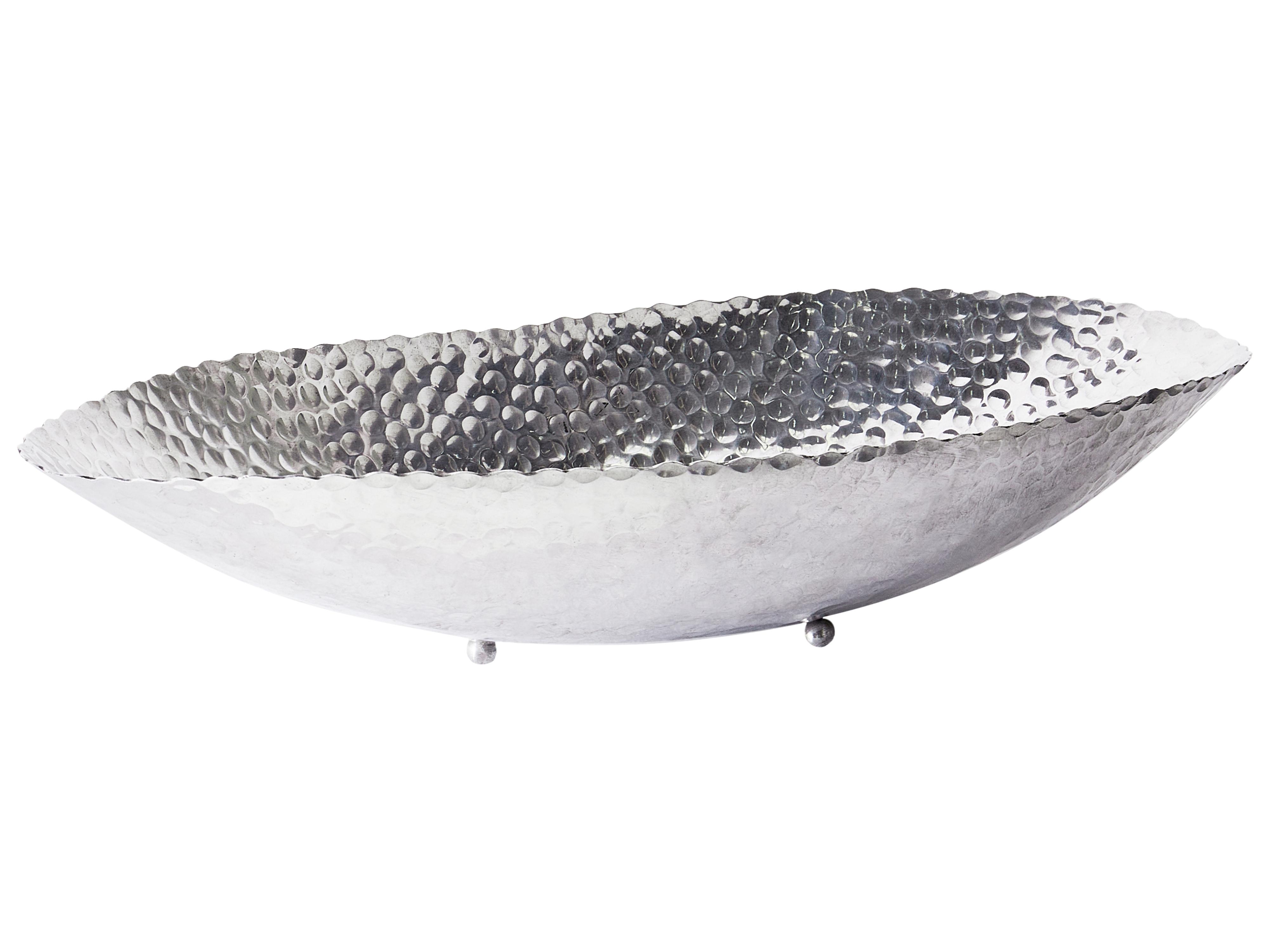 Decoratieve schaal IBRASH Metaal Zilver