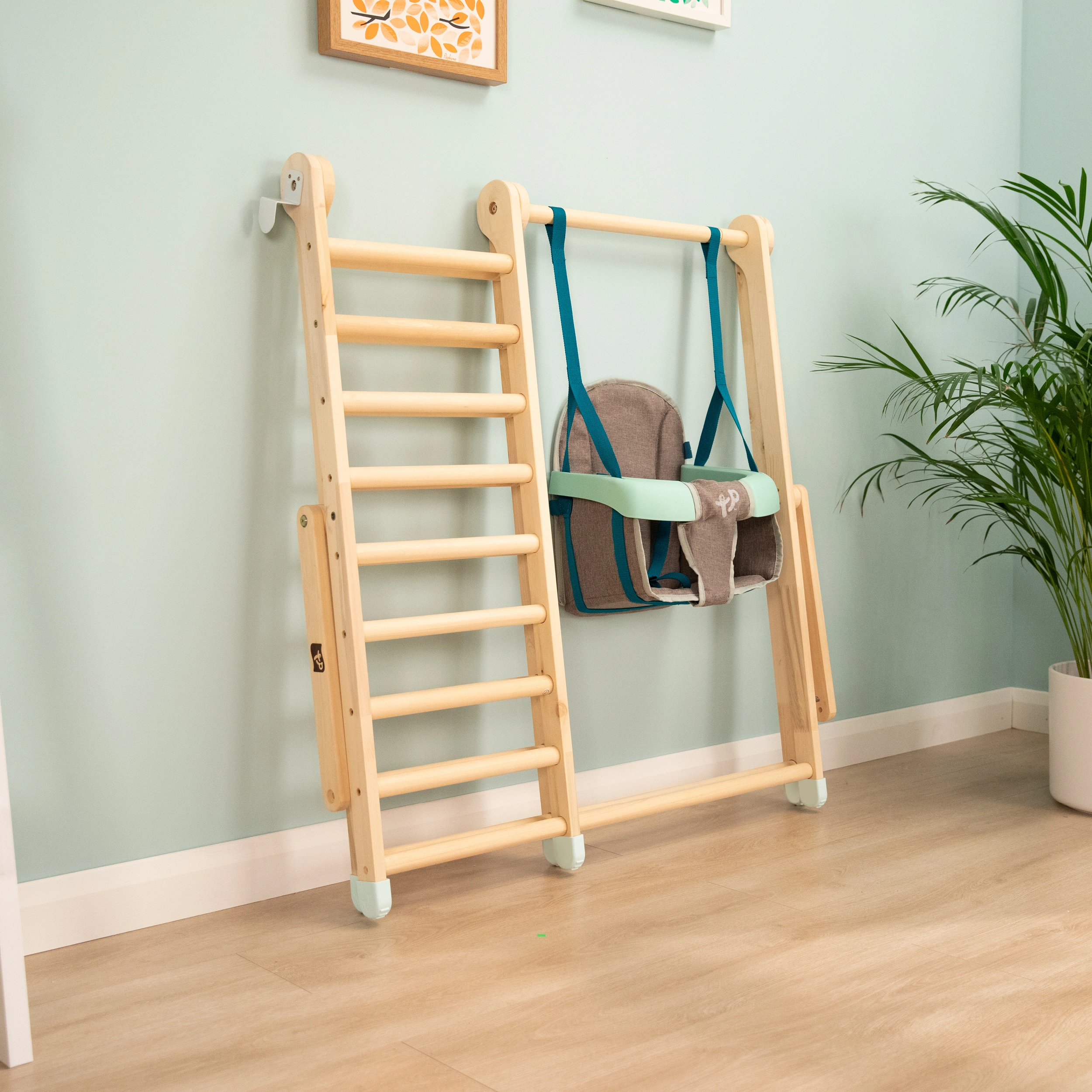 Kletterdreieck mit Schaukel ACTIVE TOTS