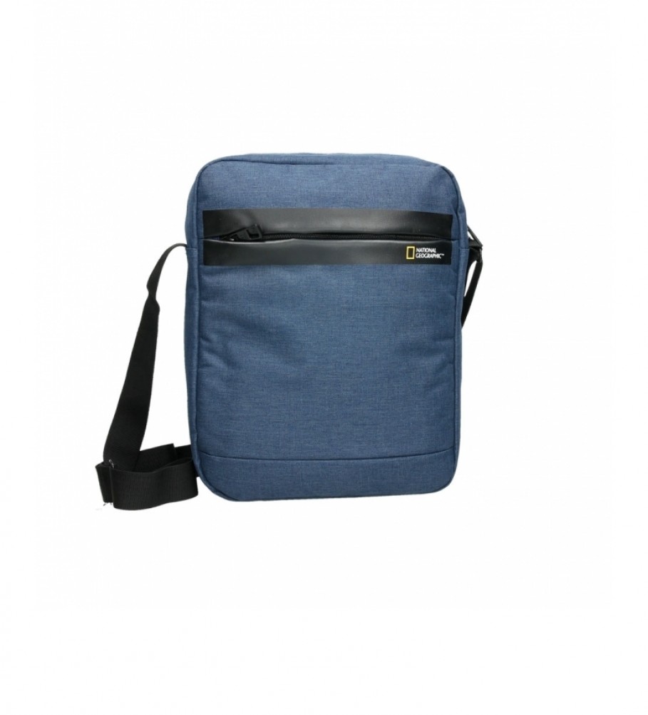 Bolsa de ombro National Geographic Stream azul - 27,5 x 8 x 34 cm