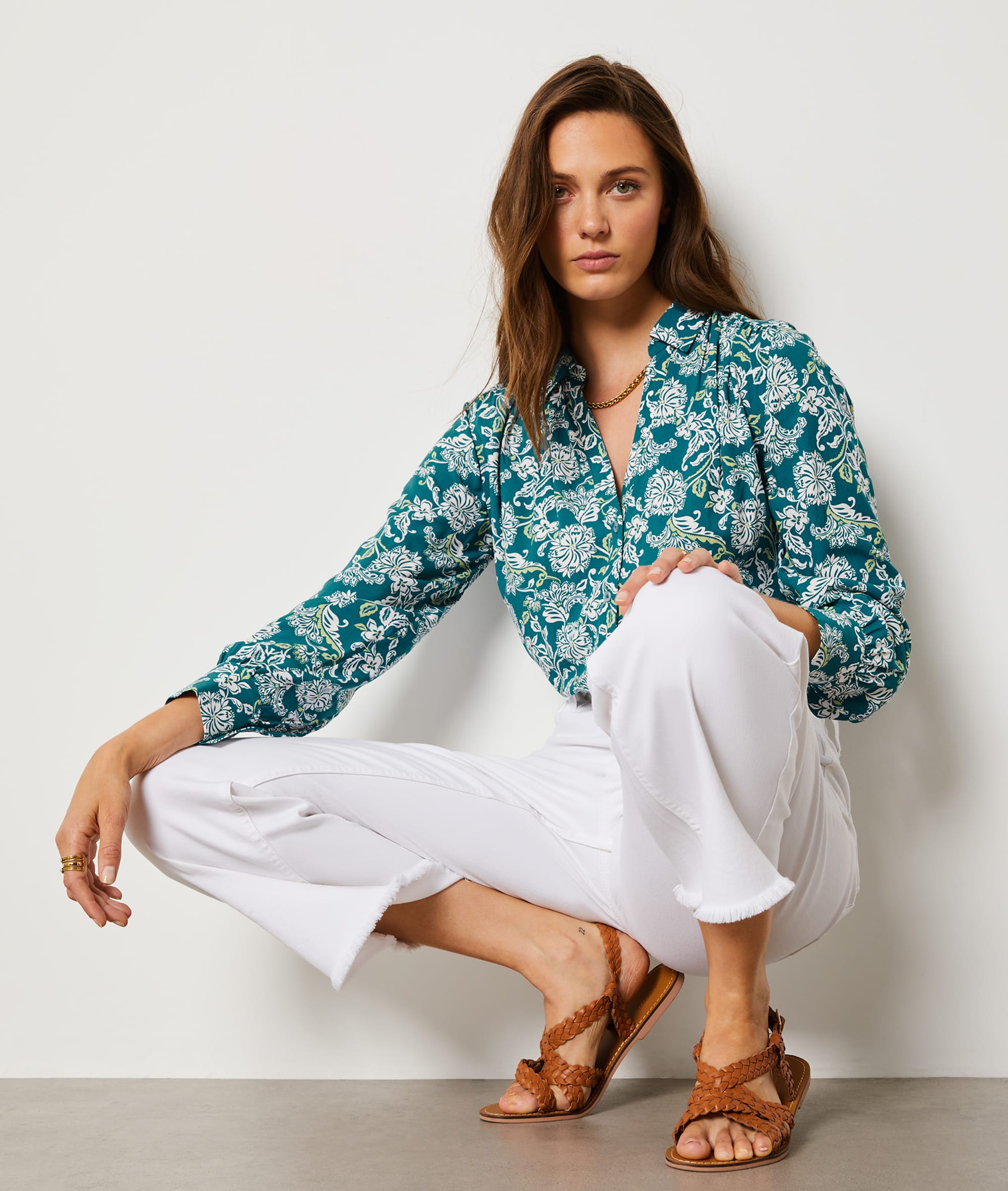 Chemise imprimée