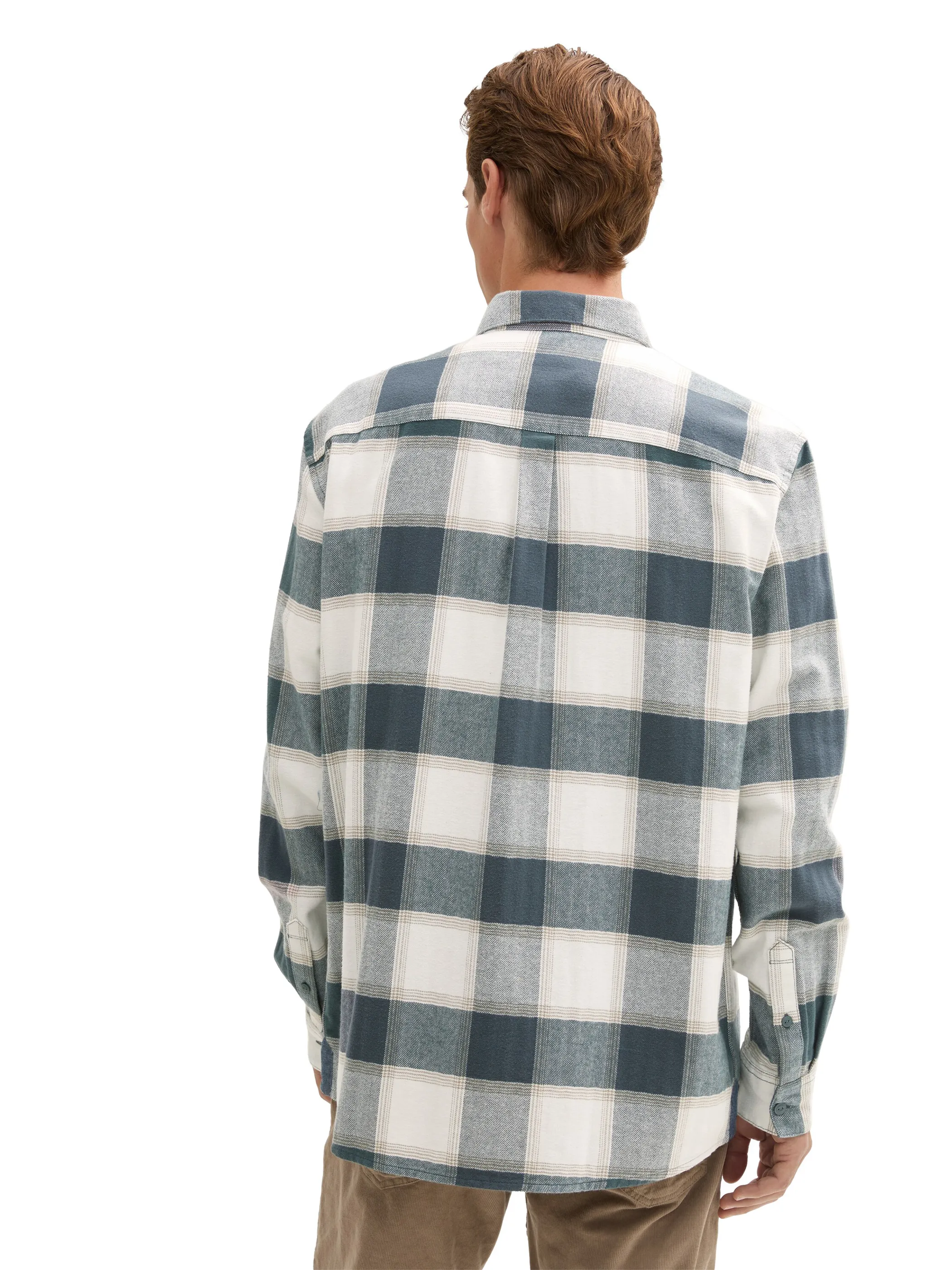 Herren Flanellhemd im Karolook