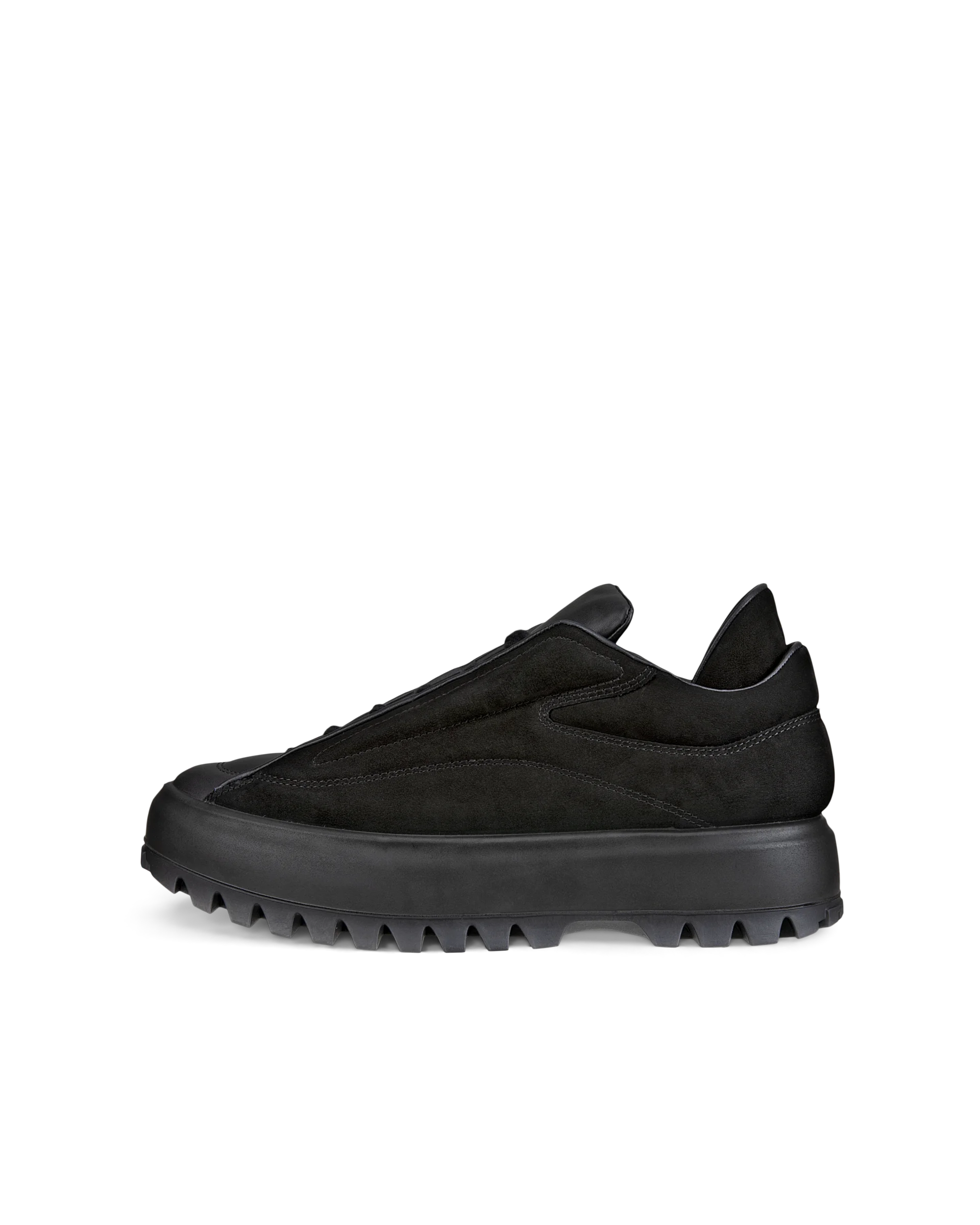 ECCO STREET ACE RAL7000 W Damen Sneaker aus Nubukleder Schwarz