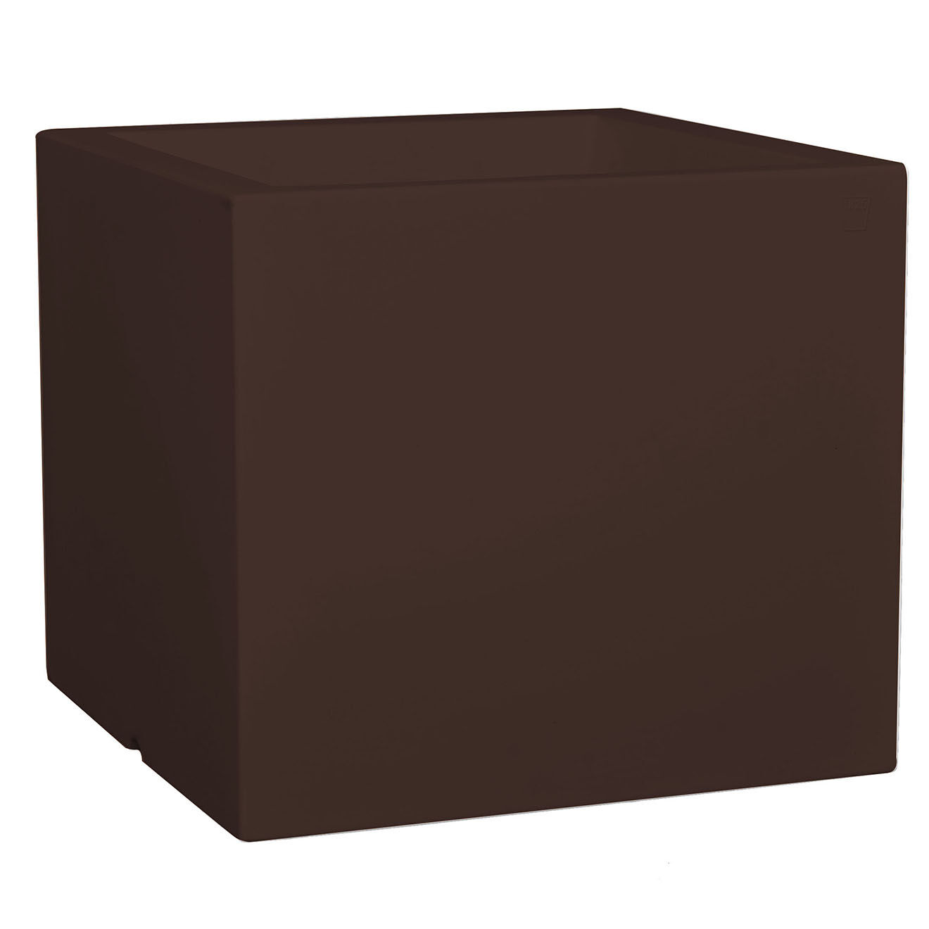 Serralunga Pot cubotti design par nat wave châtaigne - 36x34x36 cm