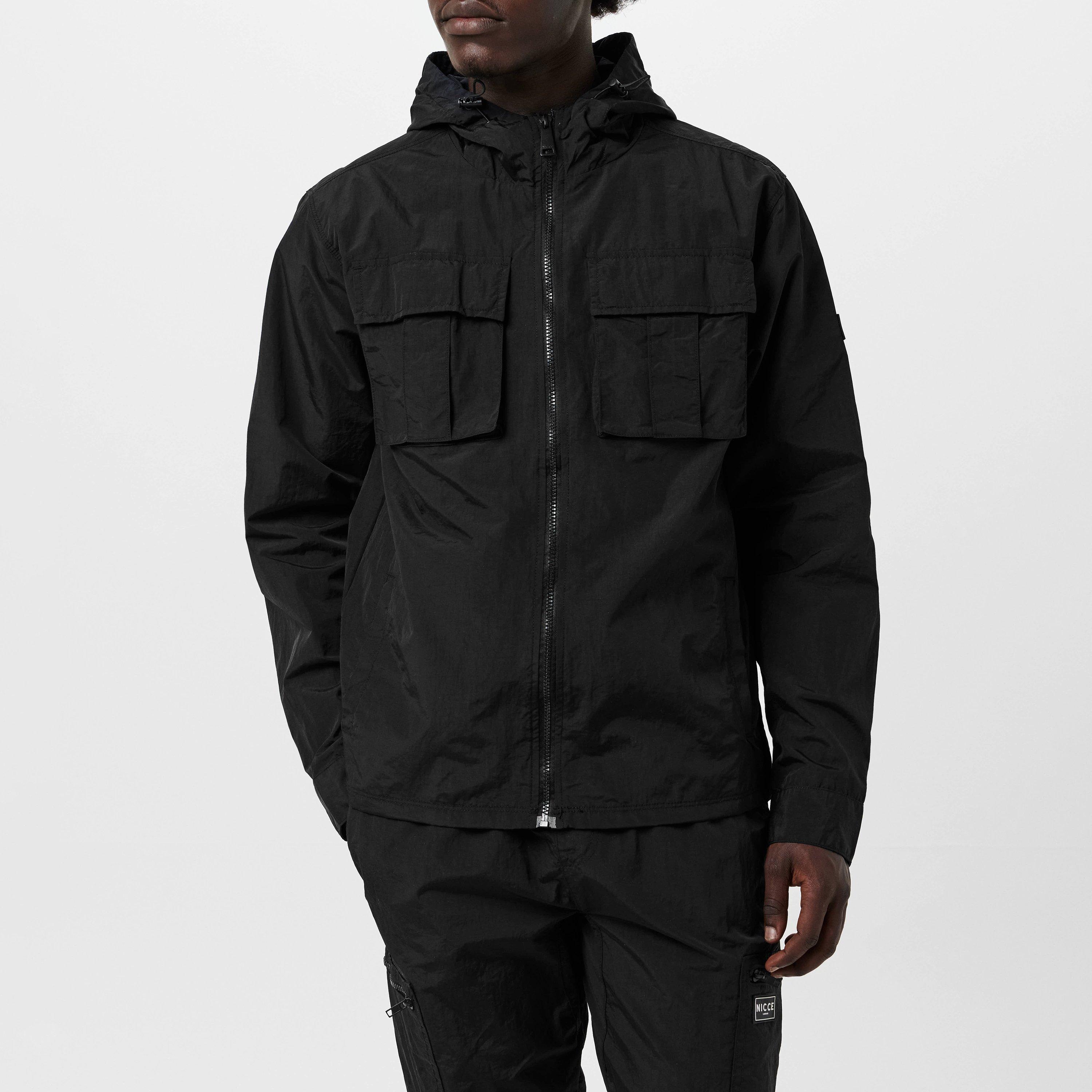 Nicce Colarn Overshirt Mens