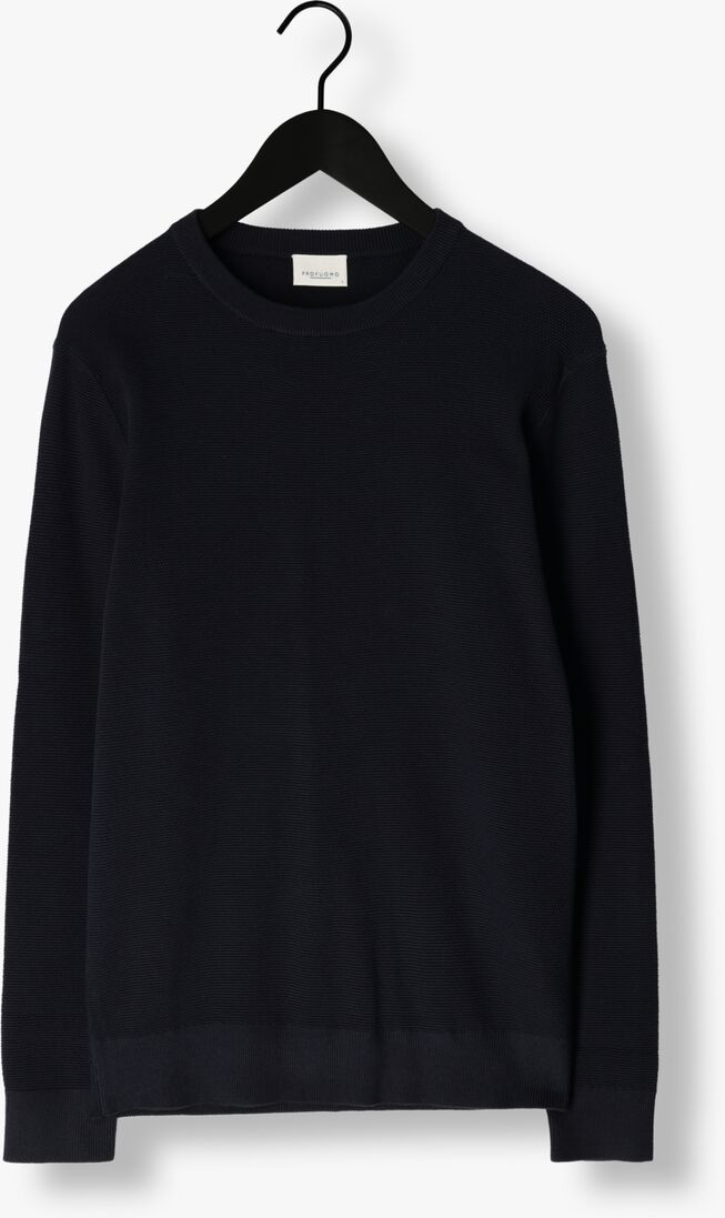 PROFUOMO blauwe profuomo trui ppuj10023
