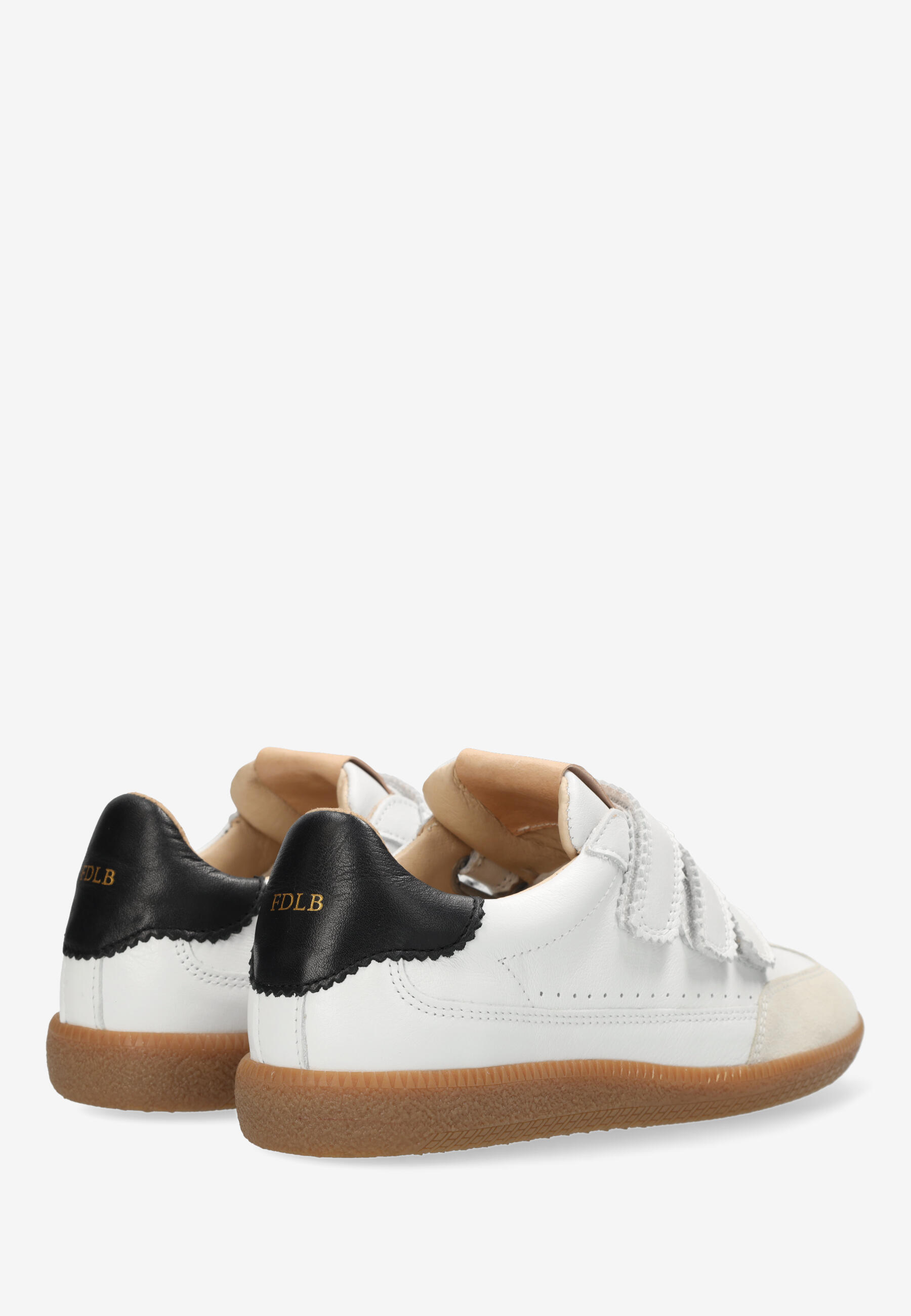 PEARL VALENCIA Sneaker leather White/Black