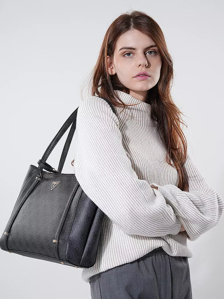GUESS Tasche - Shopper ECO ERICA ELITE  schwarz