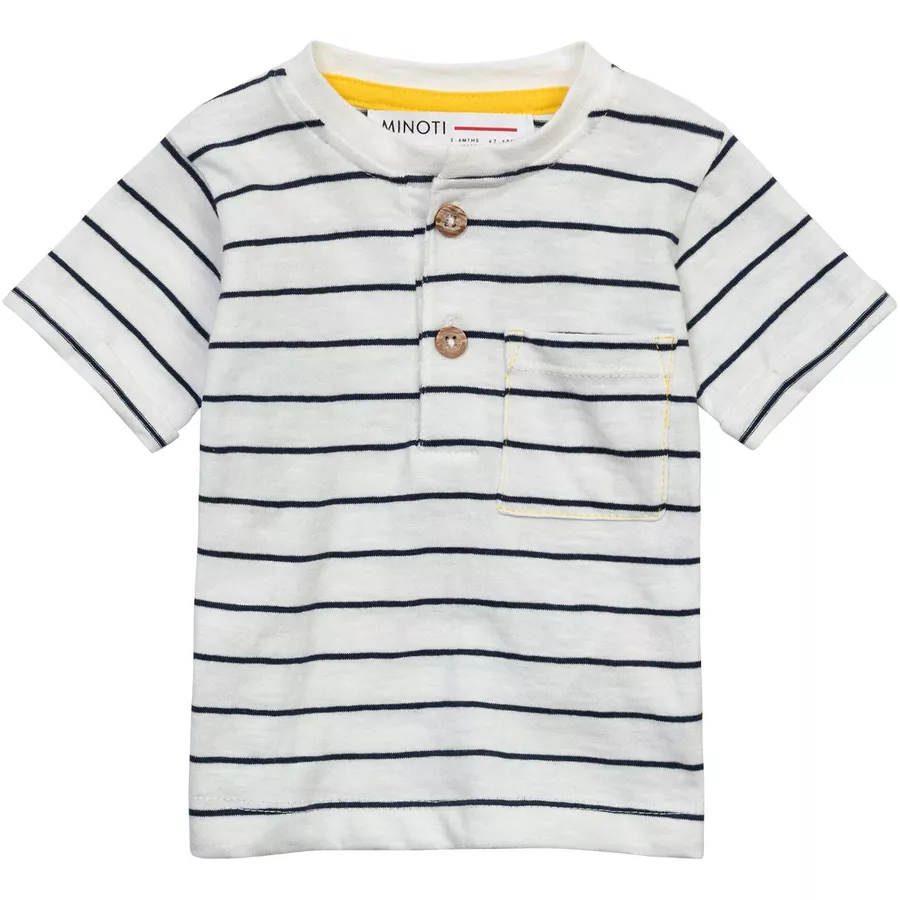 MINOTI T-Shirt und Hose im Set WeißDunkelblau