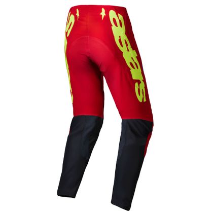 Pantalon cross Alpinestars SUPERTECH - MAKER 2025 - Rouge / Jaune