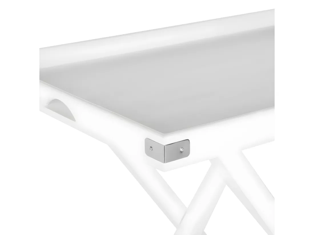 Table d'appoint Blanc 54 X 78 X 76.96 cm - Neola