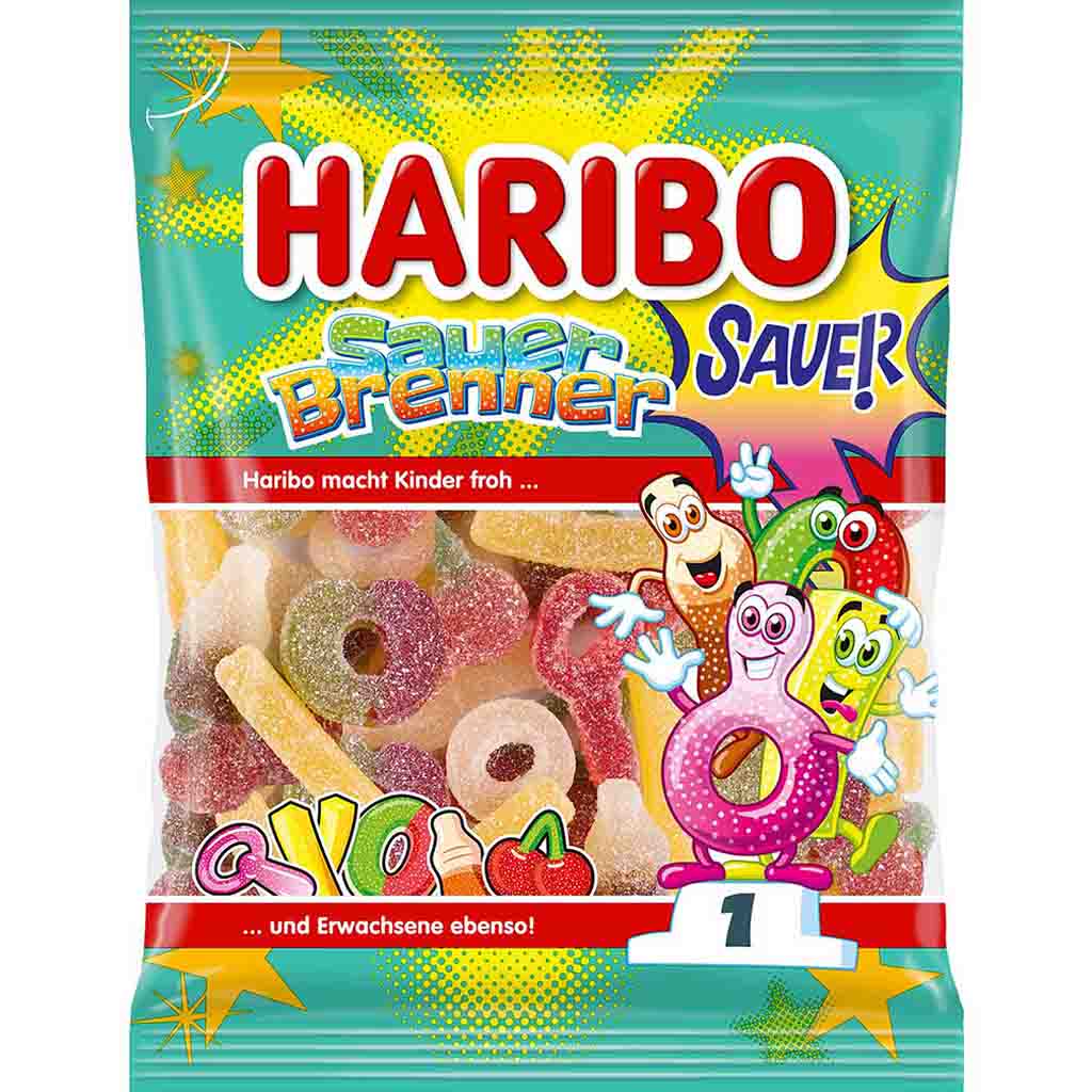 Haribo Sauer Brenner sauer 160g MHD:30.10.25