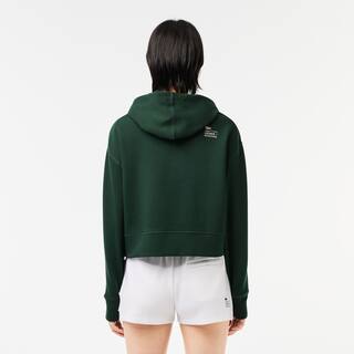 Sweatshirt à capuche Jogger femme Lacoste avec passe-pouce Sweatshirts - Vert - Lacoste - Femme