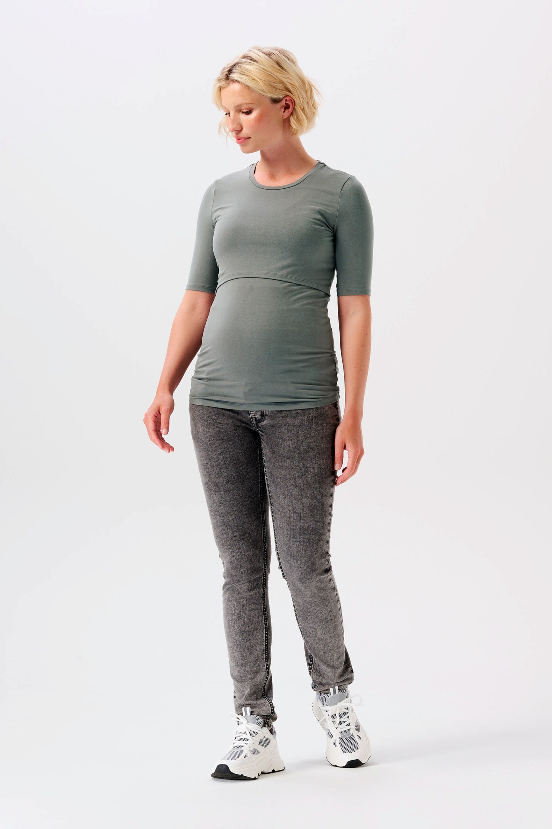 Noppies Skinny Umstandsjeans Avi Grey Denim