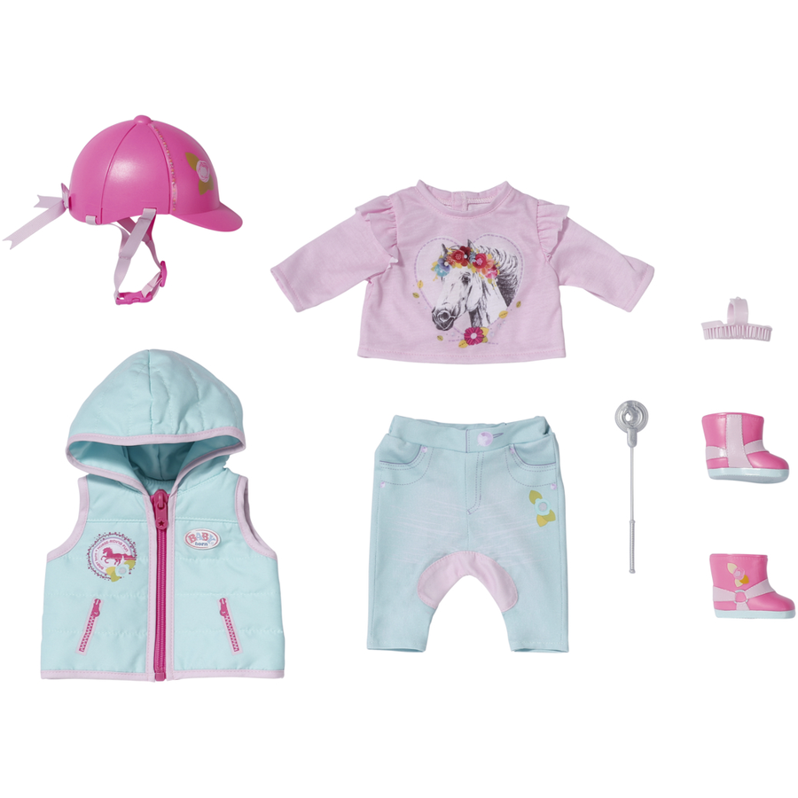 Zapf Creation BABY born® Deluxe Puppen Reiter Outfit 43 cm