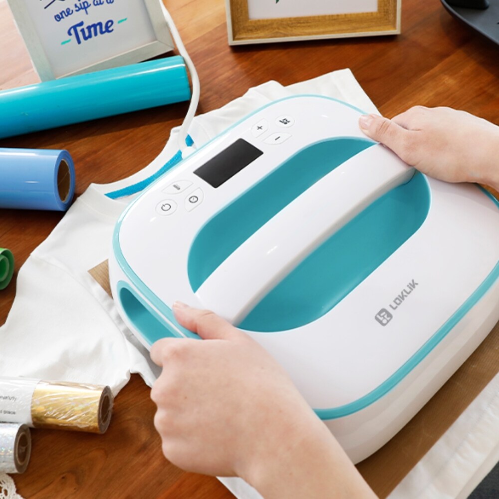 Loklik Easy Heat Press, loglik blue