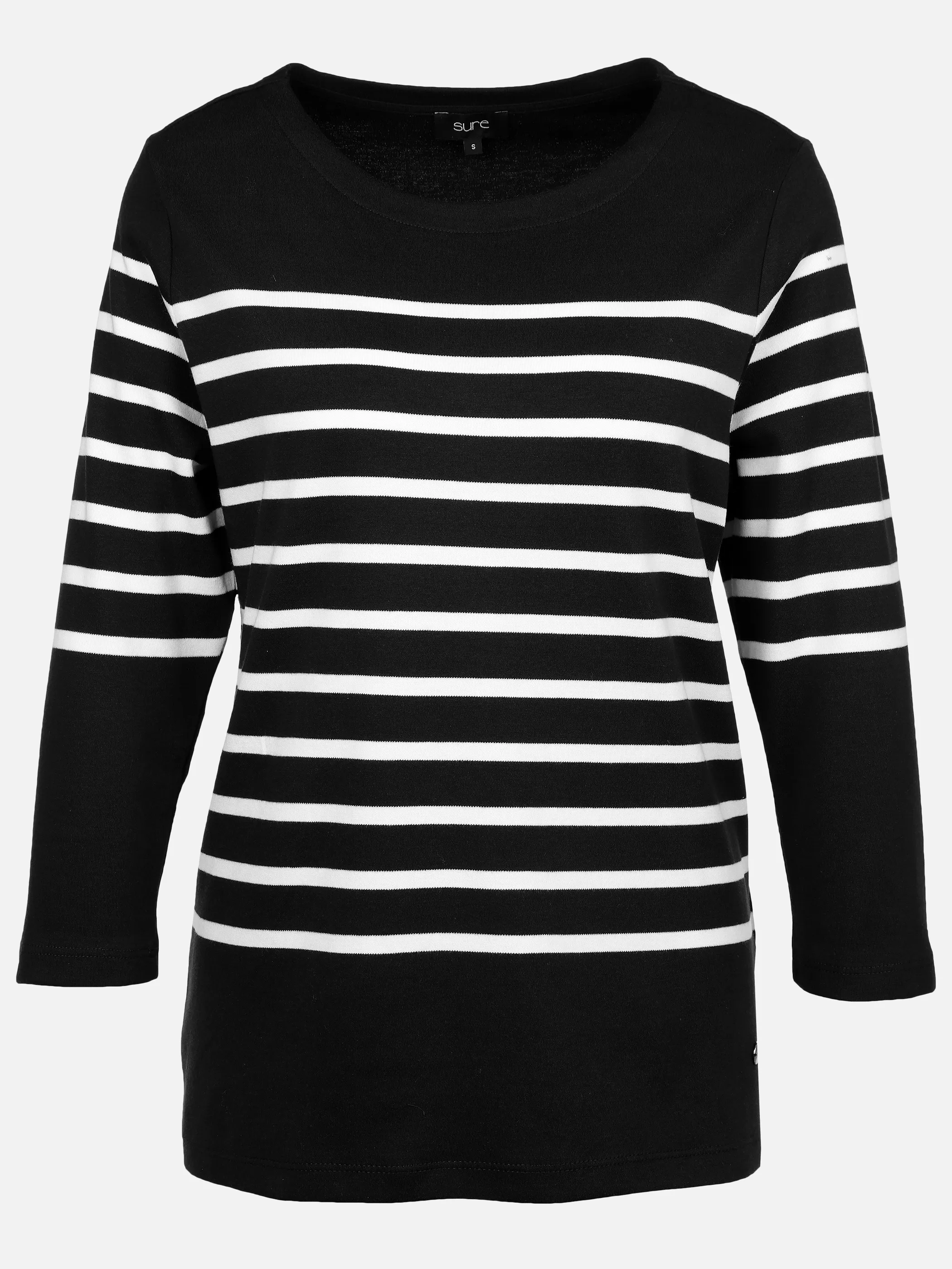 Damen Streifenshirt mit 3/4 Arm