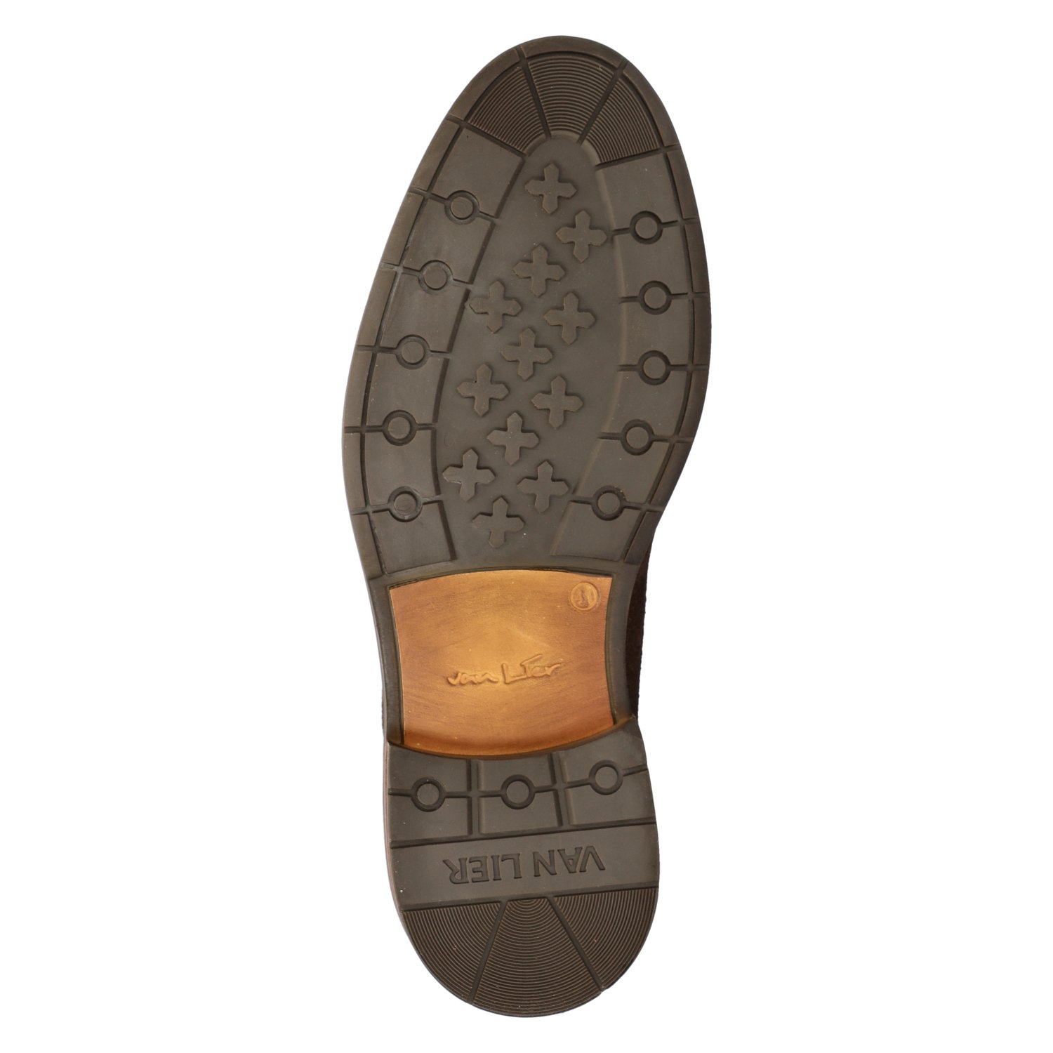 Van Lier Boston heren nette schoen Van Lier Bruin