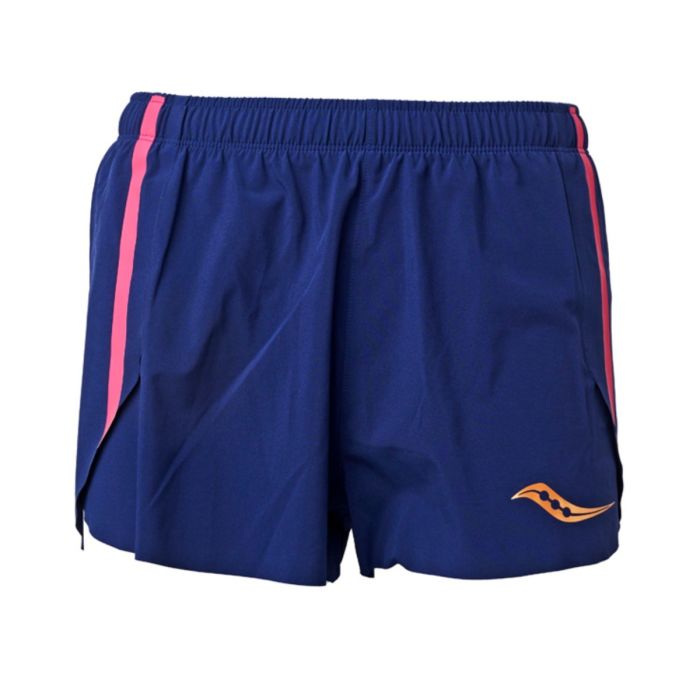 Saucony Herre Shorts Elite Split Shorts Blå