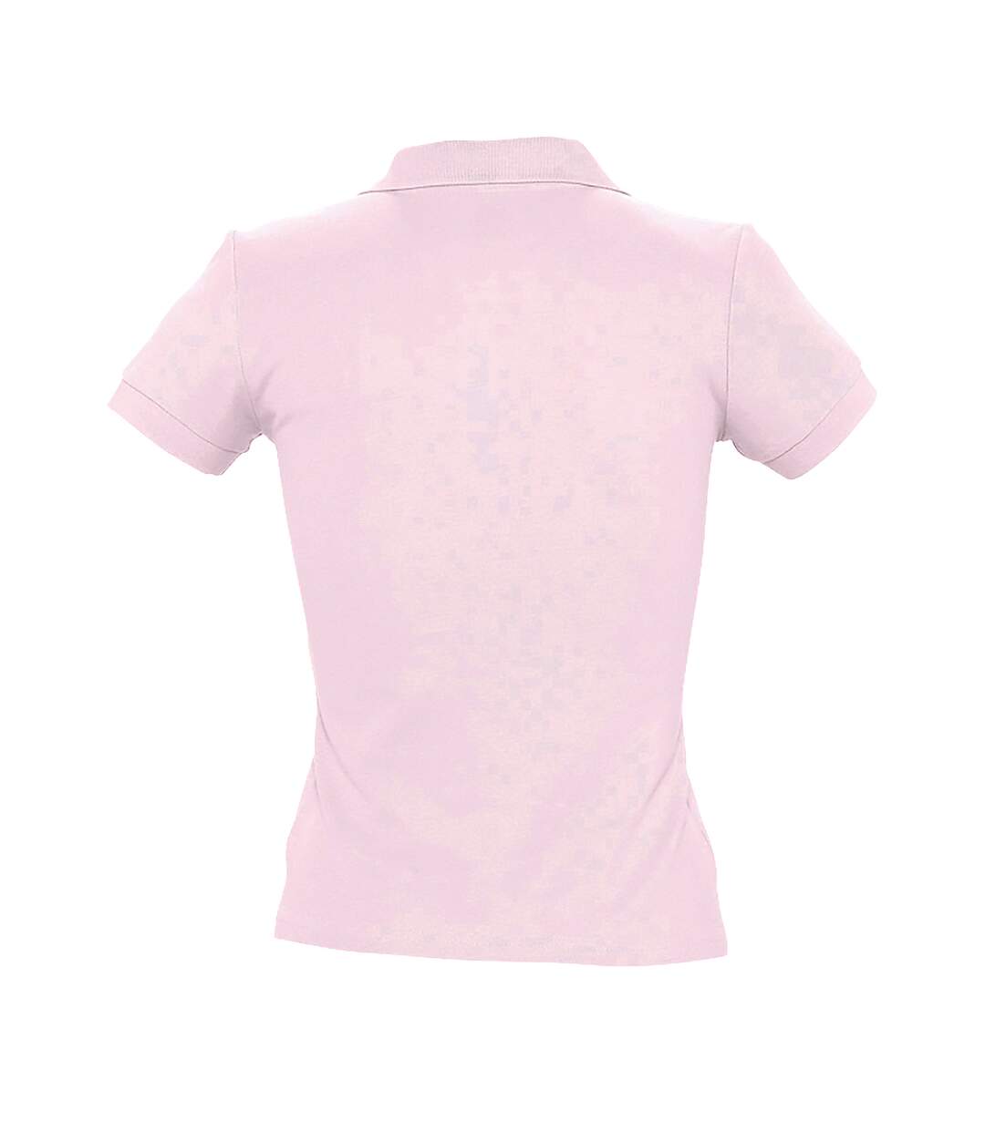 SOLS - Polo manches courtes PEOPLE - Femme (Rose pâle) - UTPC319